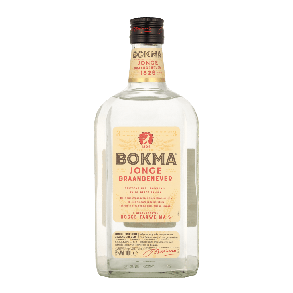 Bokma Jong Vierkant 1ltr Jenever