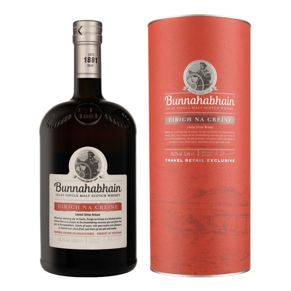 Bunnahabhain Eirigh Na Greine 1ltr Single Malt Whisky + Giftbox