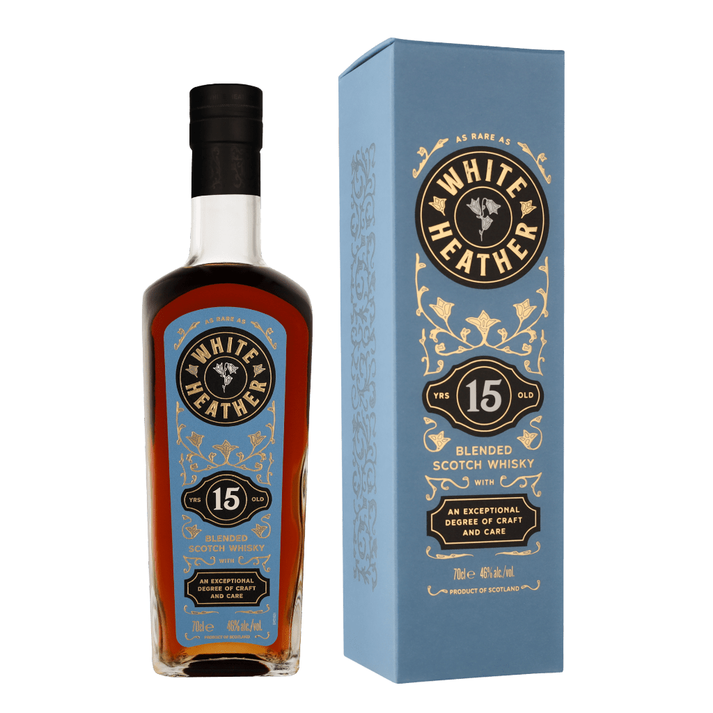 White Heather 15 Years 70cl Blended Whisky + Giftbox