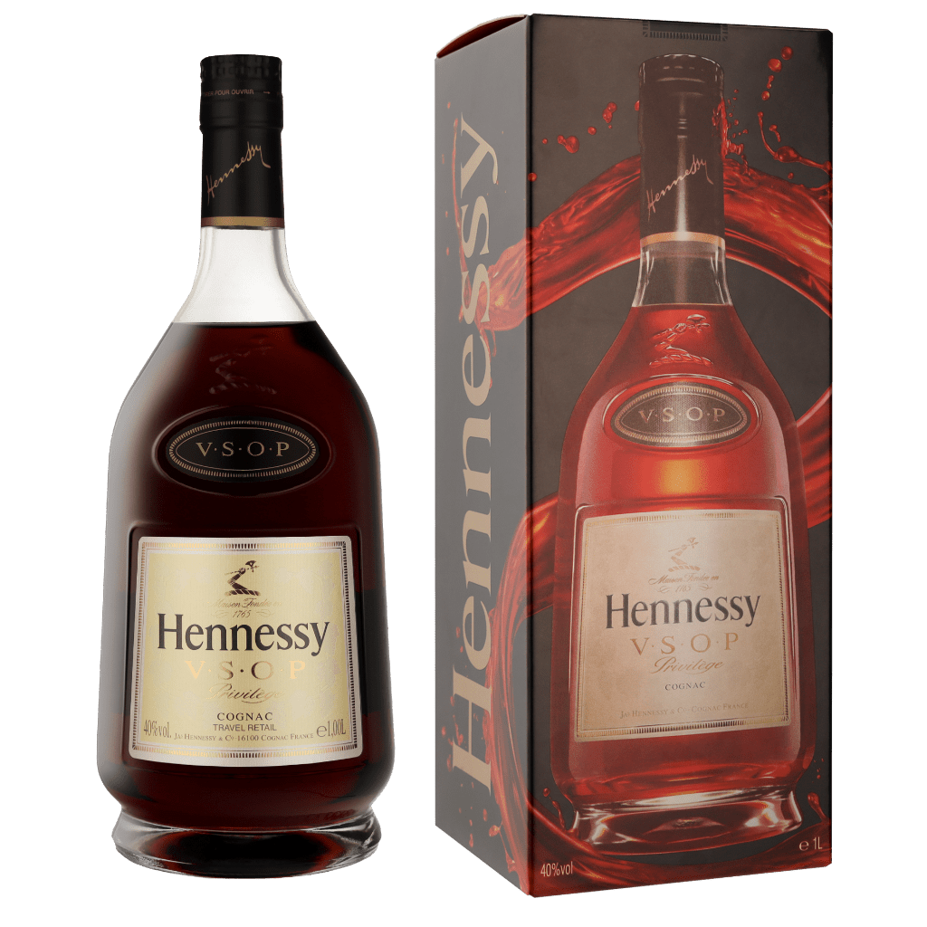 Hennessy VSOP Privilege 1ltr Cognac + Giftbox