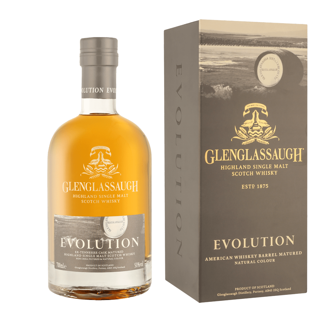 Glenglassaugh Evolution 70cl Single Malt Whisky + Giftbox