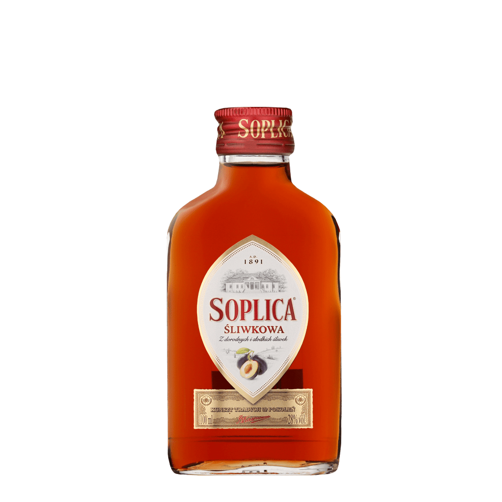 Soplica Truskawkowa &apos;Aardbei&apos; 10cl Flavoured Wodka