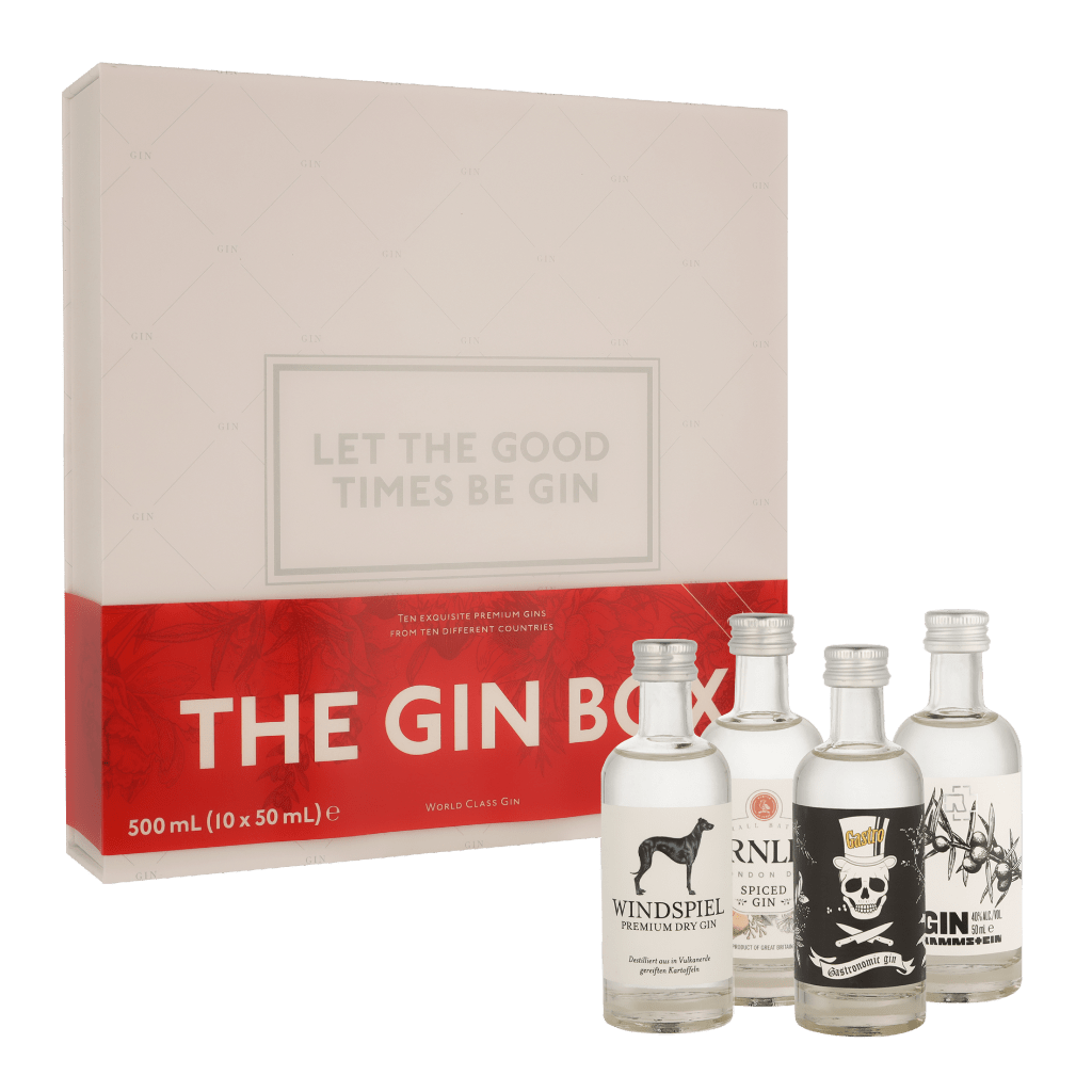 The Gin Box by World Class Gin (10x50ml) 50cl Gin Geschenken