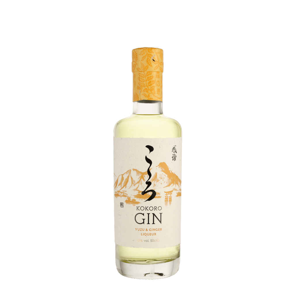 Kokoro Gin Yuzu & Ginger 50cl Gin Likeur