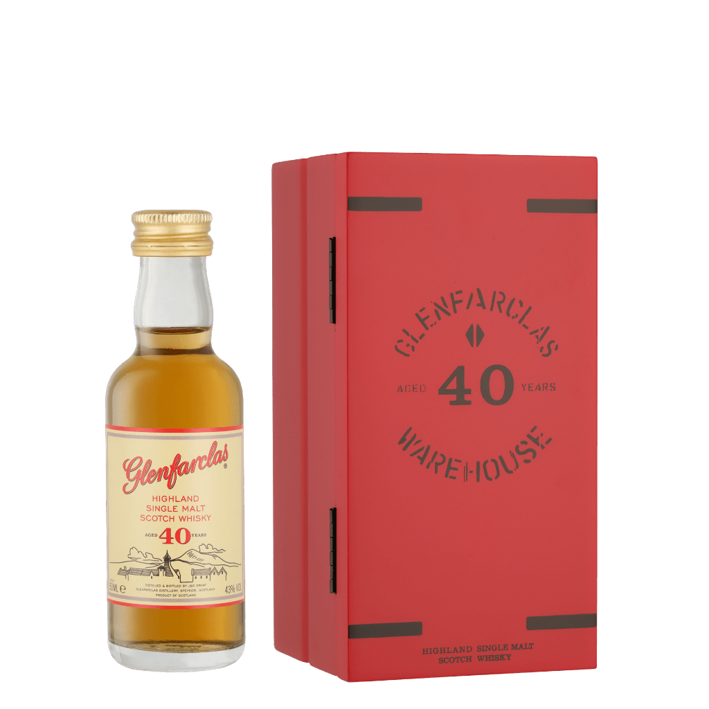 Glenfarclas 40 Year Old Miniature 5cl Single Malt Whisky + Giftbox