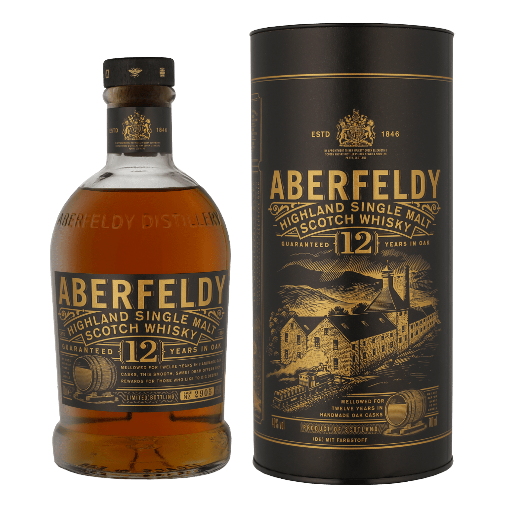 Aberfeldy 12 Years 70cl Single Malt Whisky + Giftbox