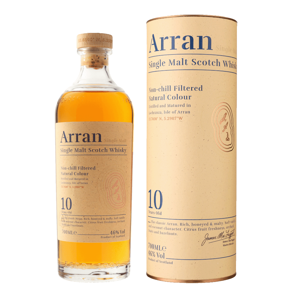 Arran 10 Years 70cl Single Malt Whisky + Giftbox