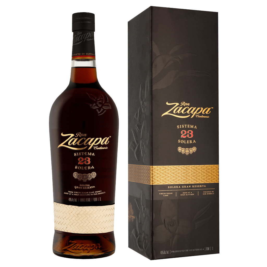 Zacapa 23 Years Centenario Gran Reserva 1ltr Rum + Giftbox