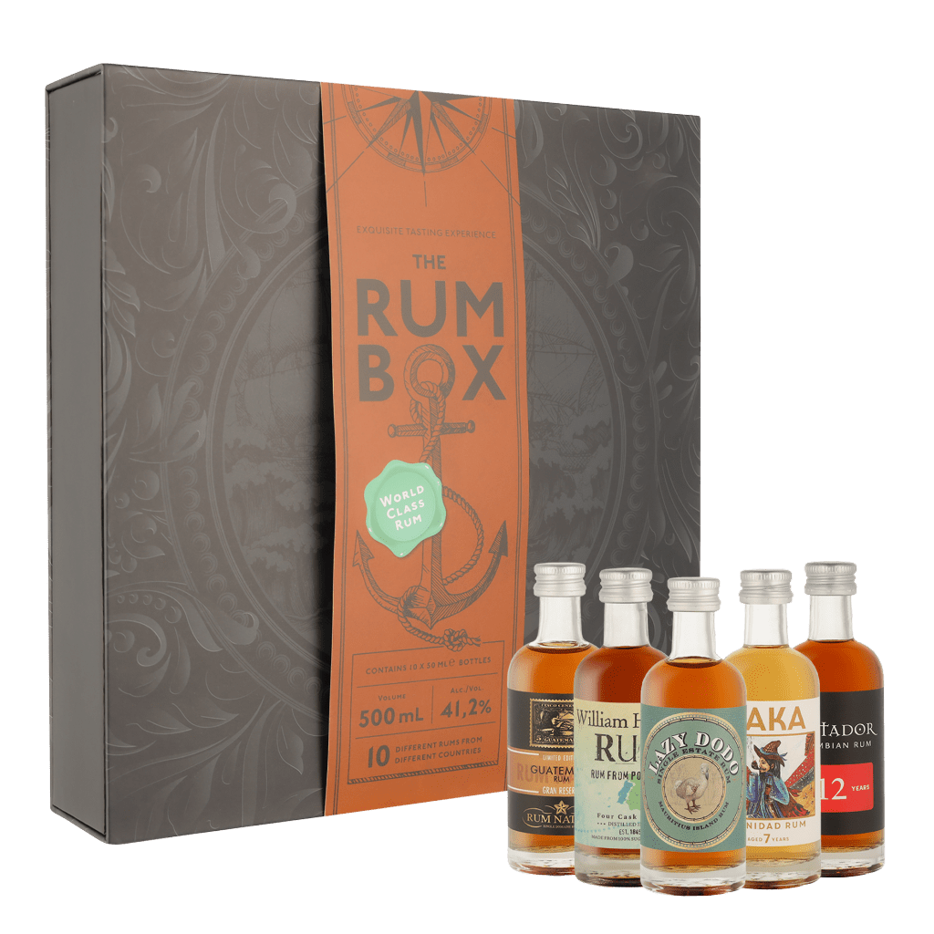 The Rum Box By World Class Rum (10x50ml) 50cl Rum Geschenken