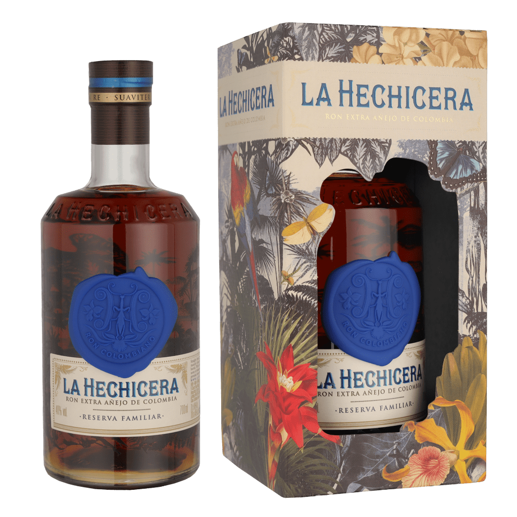 La Hechicera Colombian Rum 70cl + Giftbox