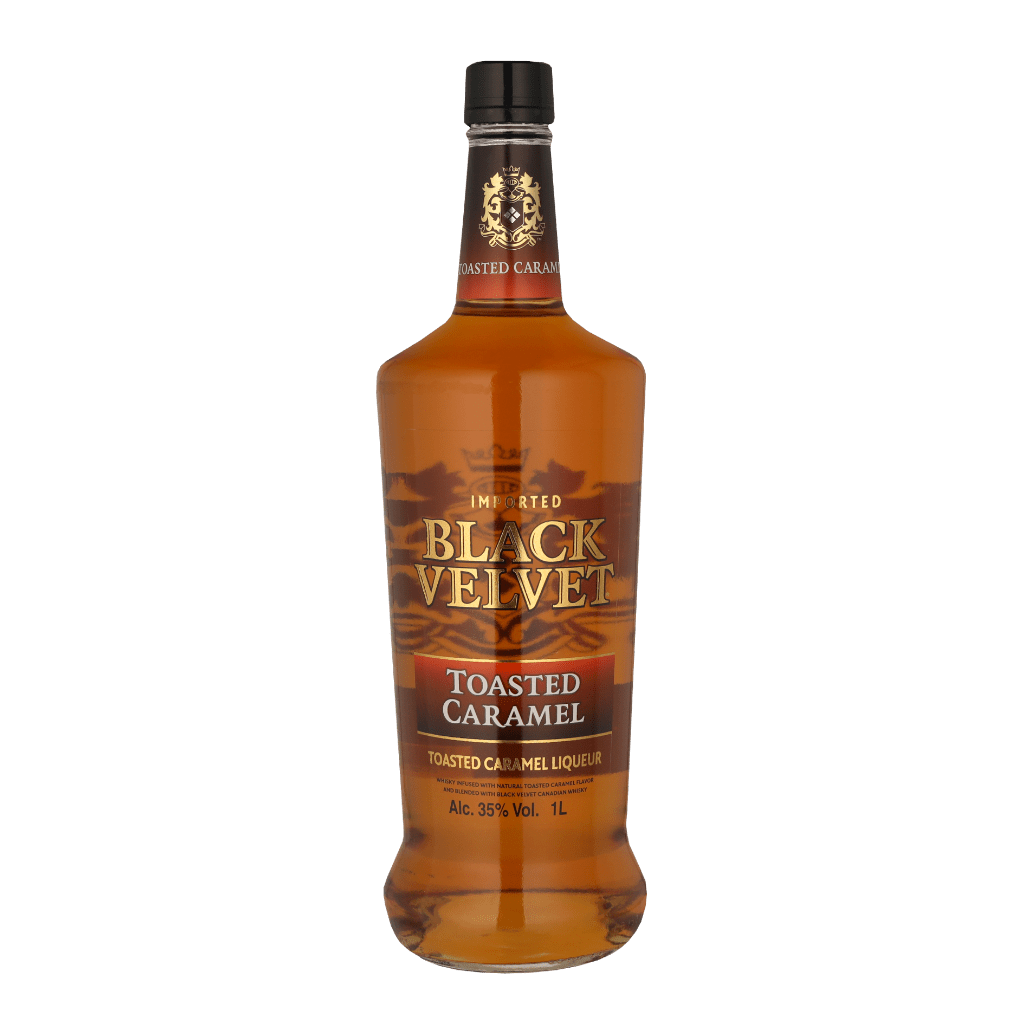 Black Velvet Toasted Caramel 1ltr Whisky Likeur