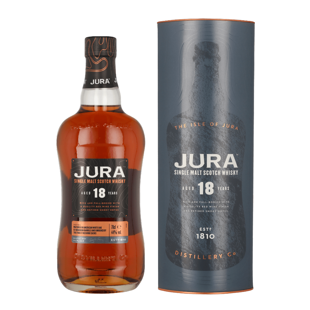 Jura 18 Years Wine Cask 70cl Single Malt Whisky + Giftbox