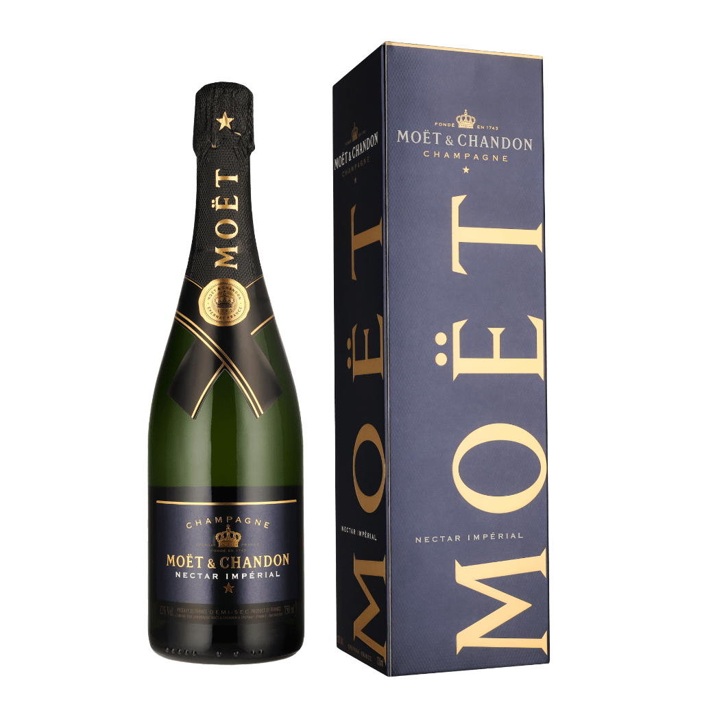 Moet & Chandon Nectar Imperial 75cl Champagne + Giftbox