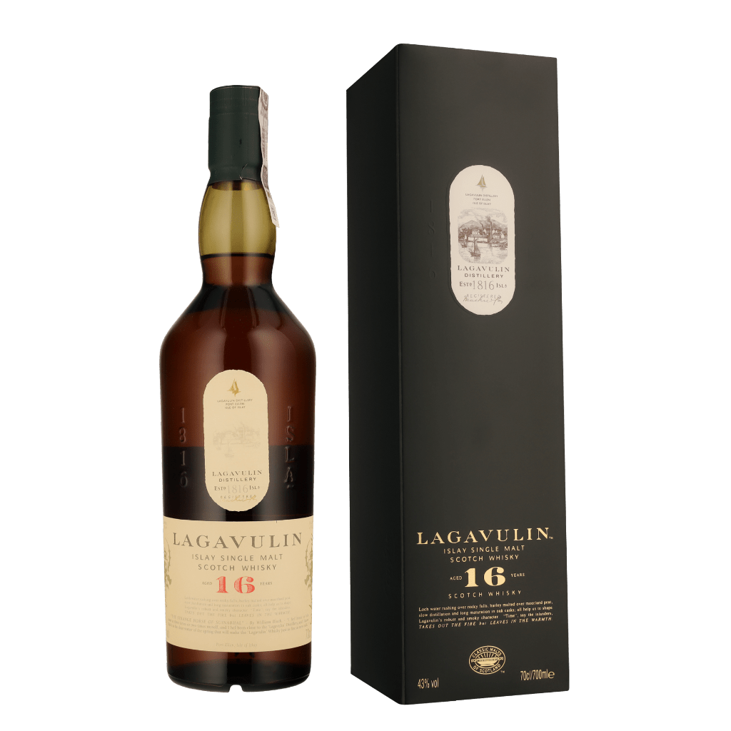 Lagavulin 16 Years 70cl Single Malt Whisky + Giftbox