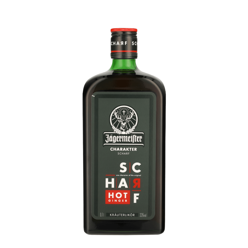 Jagermeister Scharf Hot Ginger 70cl Kruidenbitter