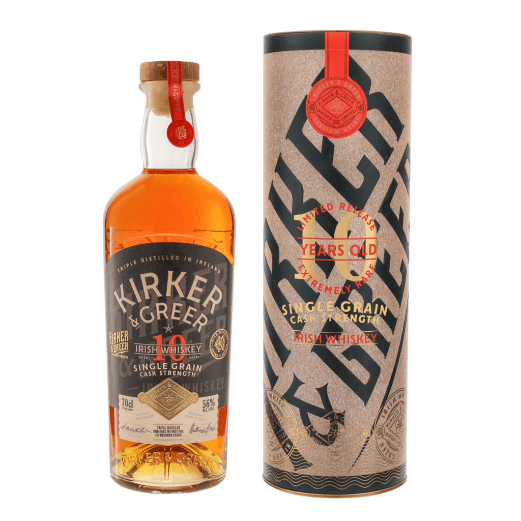 Kirker & Greer Shamrock 10 Years Cask Strenght +gb Grain Whisky