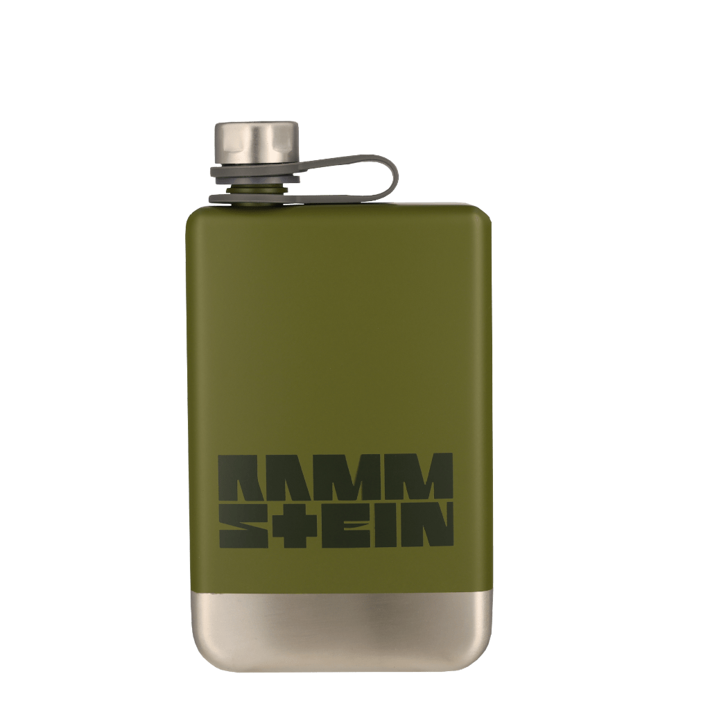 Rammstein Hipflask Glaswerk en promotiemateriaal