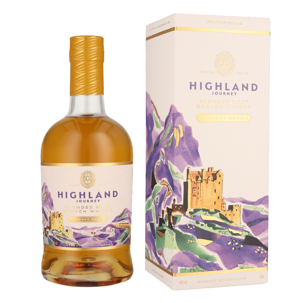 Hunter Laing Highland Journey 70cl Blended Malt Whisky + Giftbox