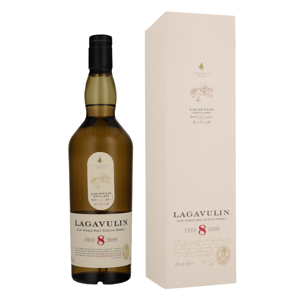 Lagavulin 8 Years 70cl Single Malt Whisky + Giftbox