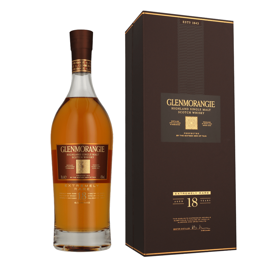 Glenmorangie 18 Years 70cl Single Malt Whisky + Giftbox