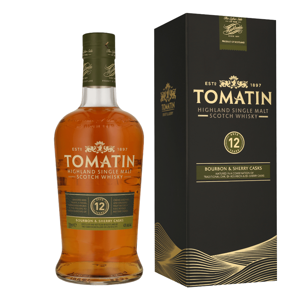 Tomatin 12 Years 70cl Single Malt Whisky + Giftbox