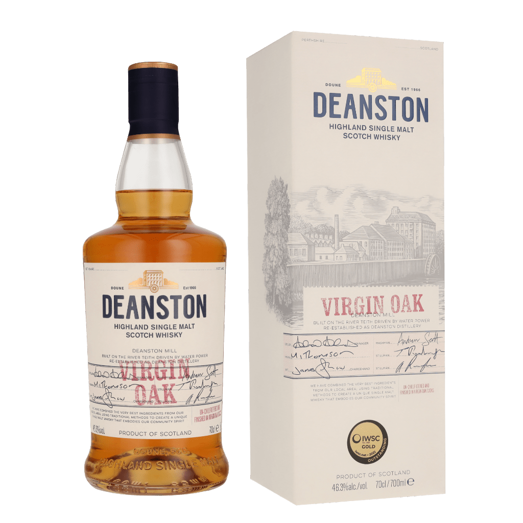 Deanston Virgin Oak 70cl Single Malt Whisky + Giftbox