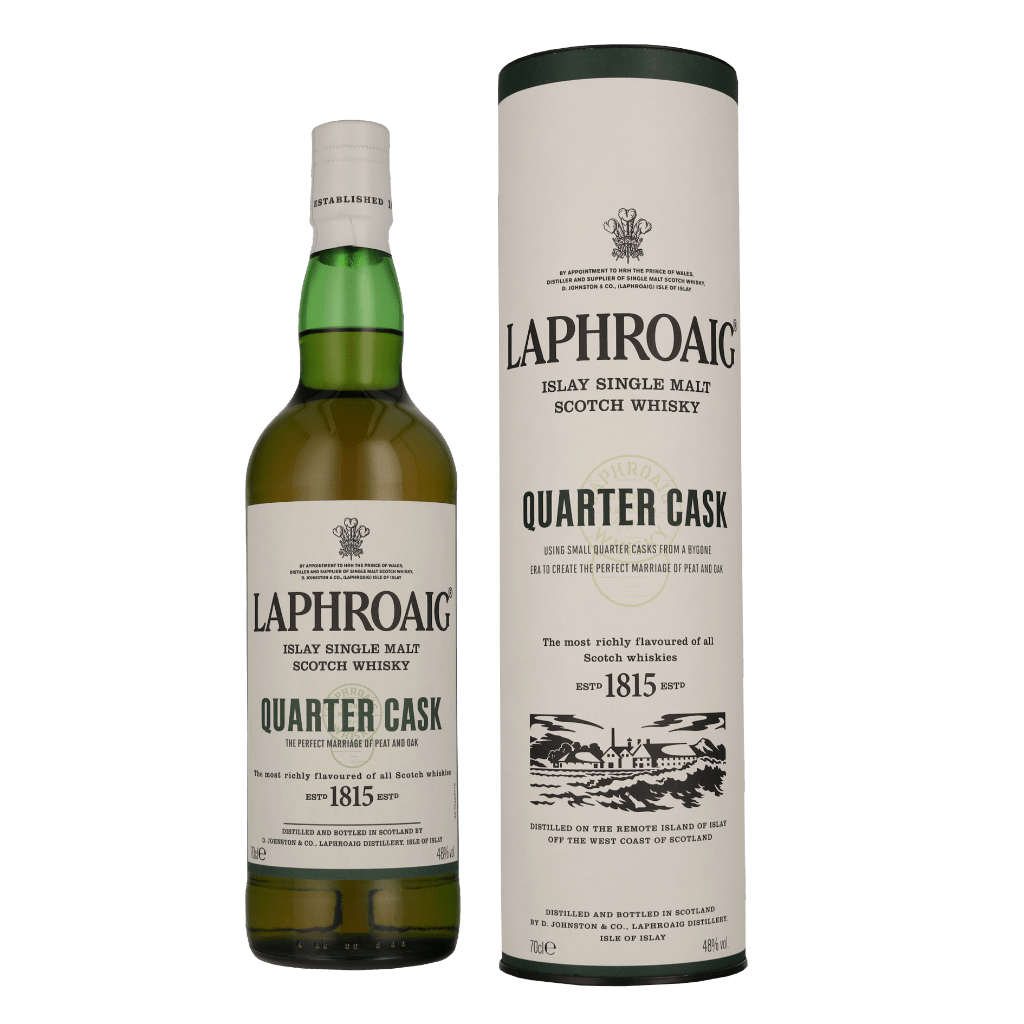 Laphroaig Quarter Cask 70cl Single Malt Whisky + Giftbox