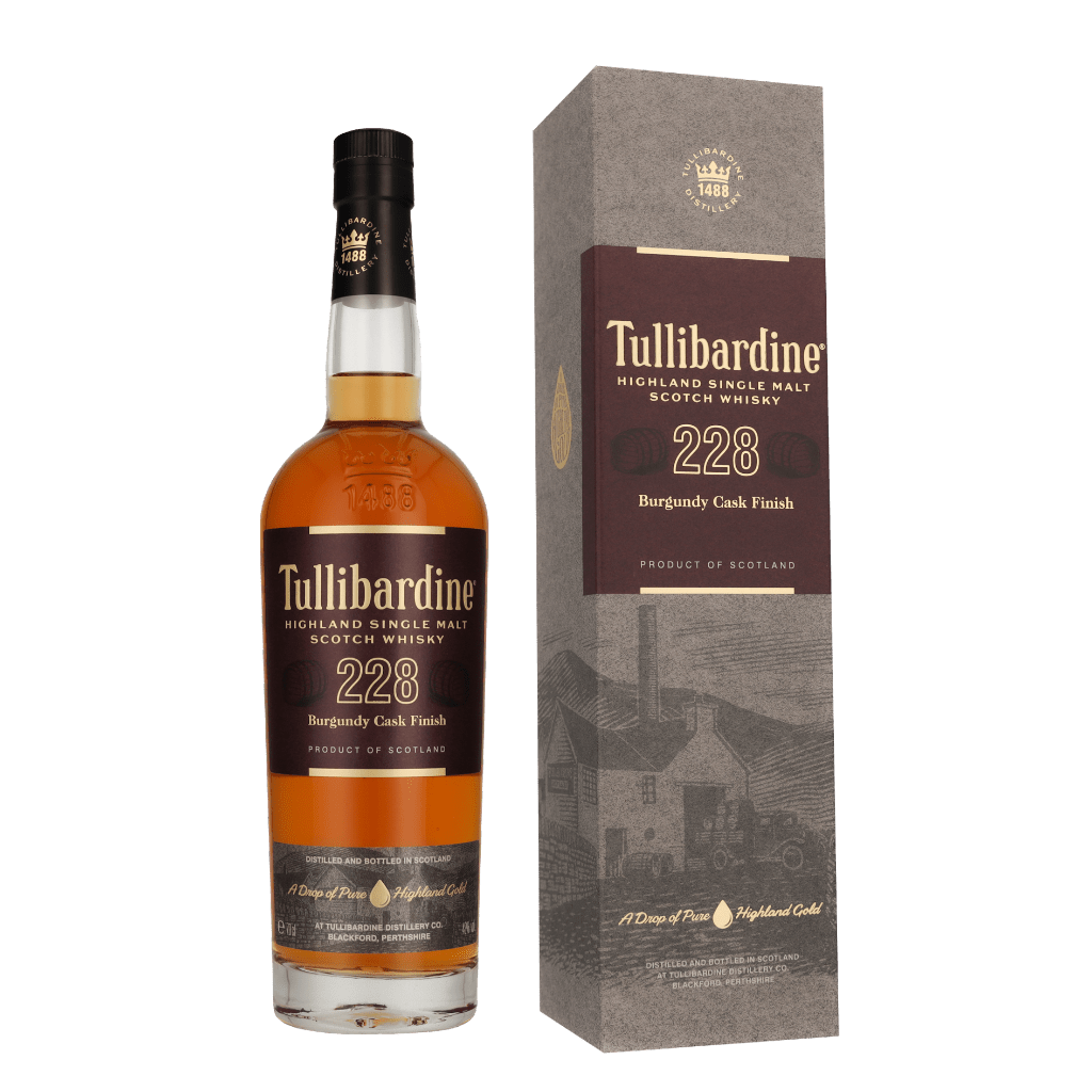 Tullibardine Burgundy 228 70cl Single Malt Whisky + Giftbox