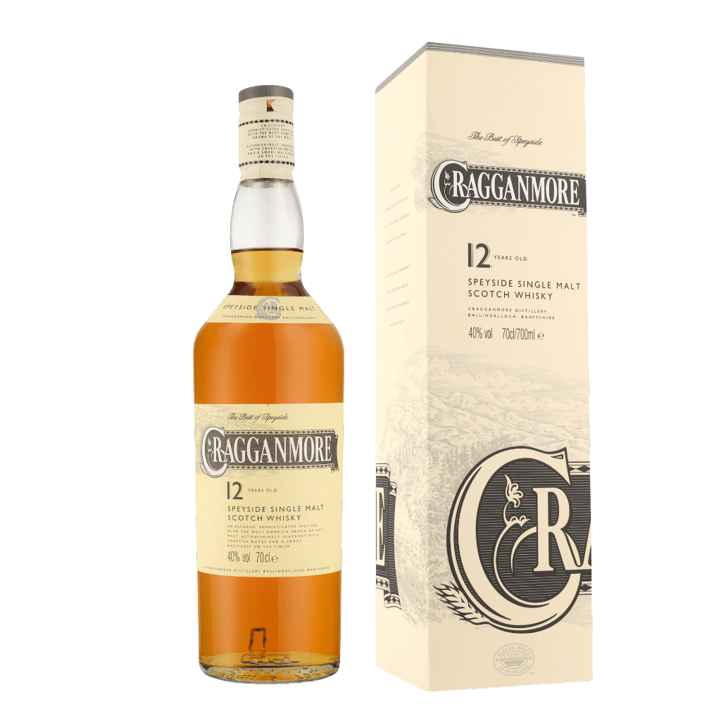 Cragganmore 12 Years 70cl Single Malt Whisky + Giftbox