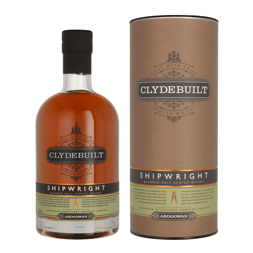 Clydebuilt Shipwright 70cl Blended Malt Whisky + Giftbox