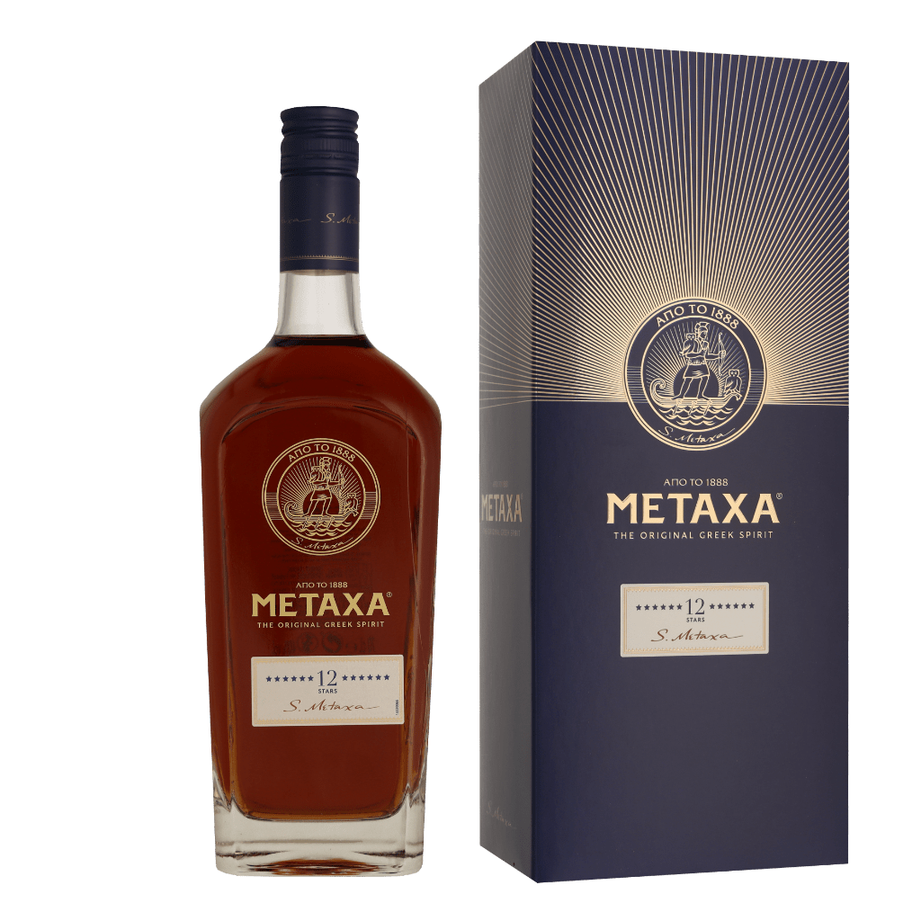 Metaxa 12* 70cl Brandy + Giftbox