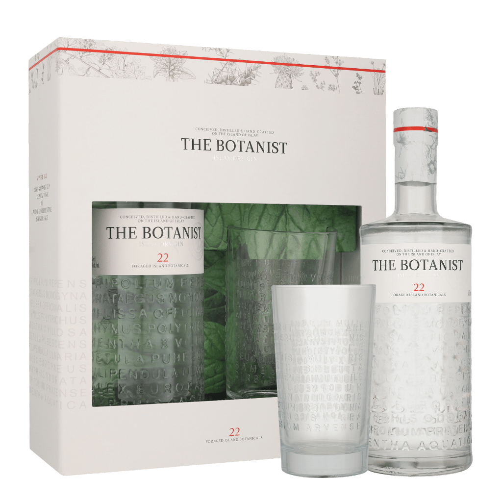 The Botanist Dry Gin + glas 70cl Gin Geschenken