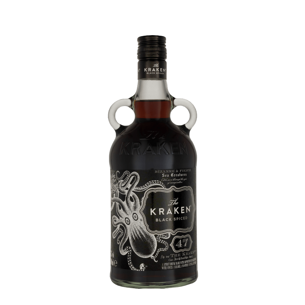 Kraken Black Spiced Black label 47% 70cl Rum