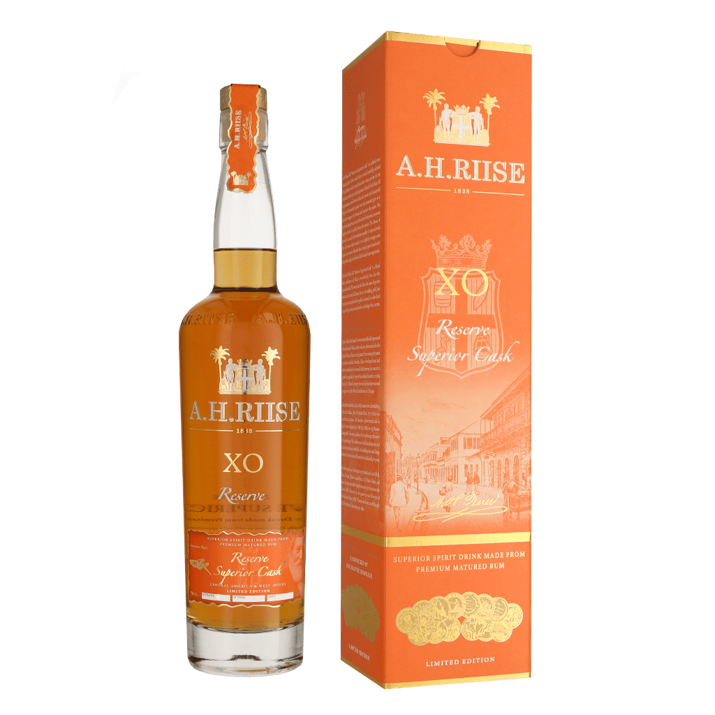 A.H. Riise XO Reserve Single Barrel 70cl Rum + Giftbox