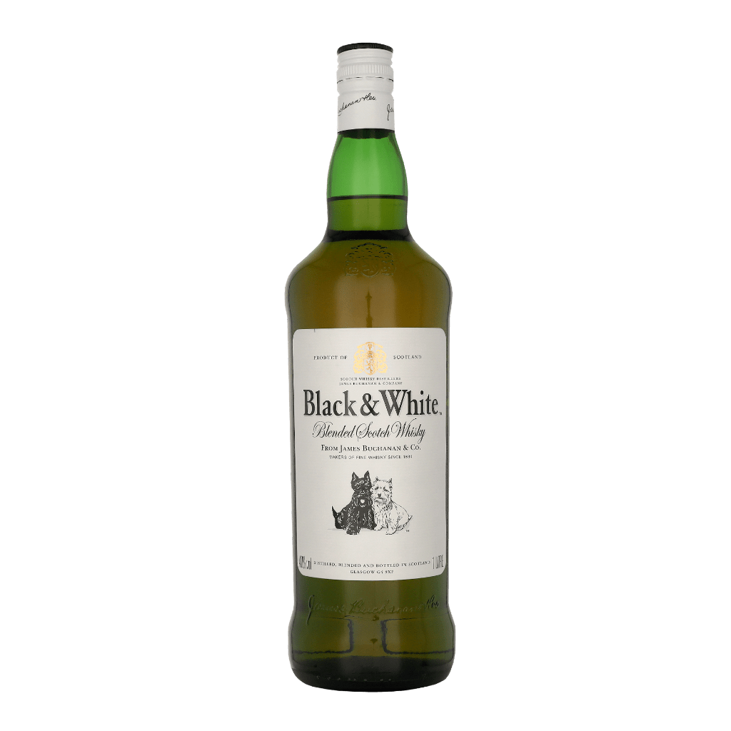 Black & White 1ltr Blended Whisky