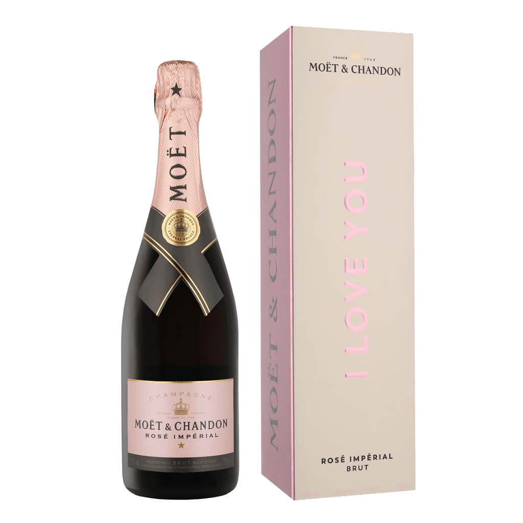 Moet & Chandon Rose I Love You Edition 75cl Champagne