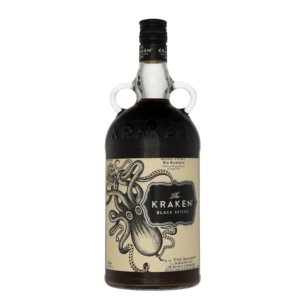 Kraken Black Spiced Rum 1ltr