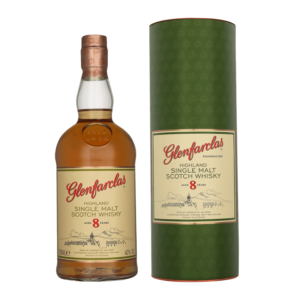 Glenfarclas 8 Years 70cl Single Malt Whisky + Giftbox