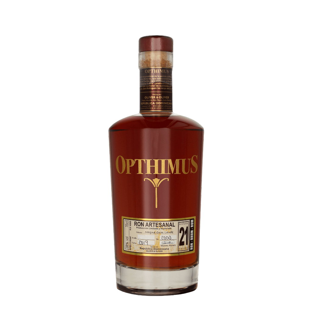 Opthimus 21 Years 70cl Rum + Giftbox