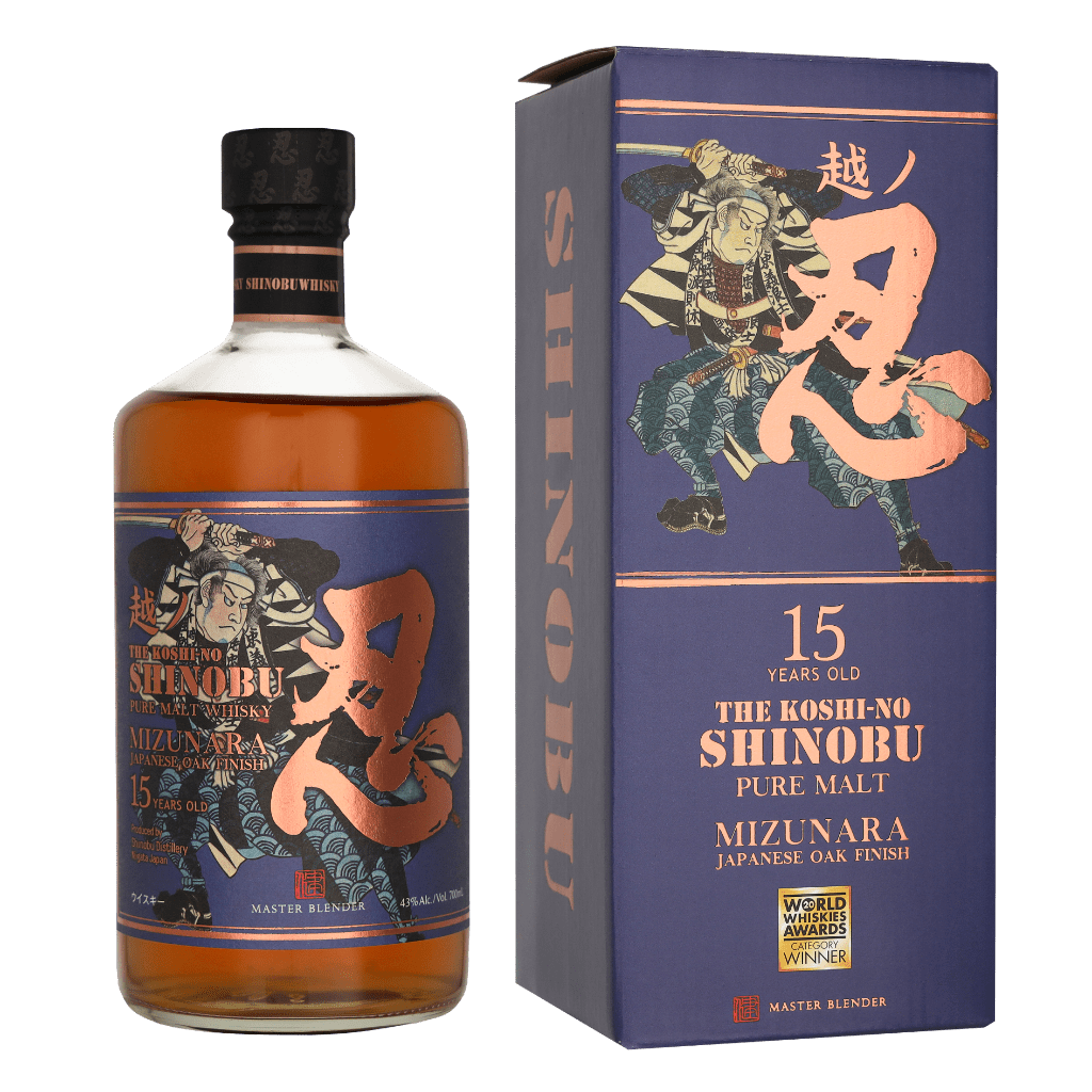 Shinobu 15 Years 70cl Single Malt Whisky + Giftbox