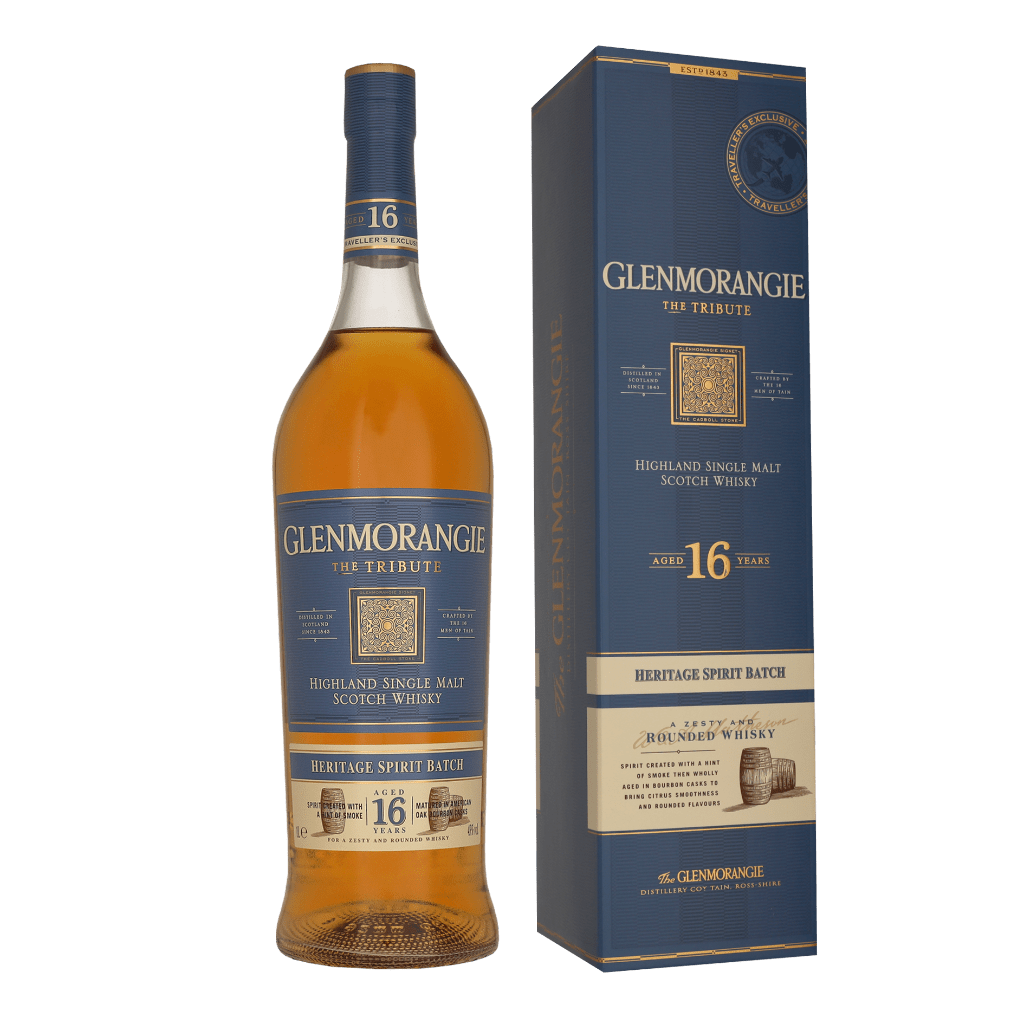 Glenmorangie 16 Years Tribute 1ltr Single Malt Whisky + Giftbox