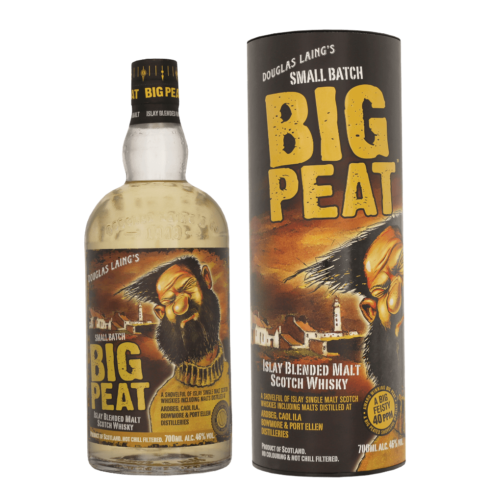 Douglas Laing&apos;s Big Peat 70cl Blended Malt Whisky + Giftbox