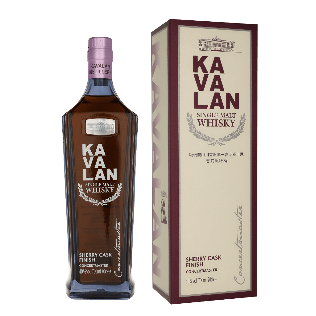 Kavalan Concertmaster 70cl Single Malt Whisky + Giftbox