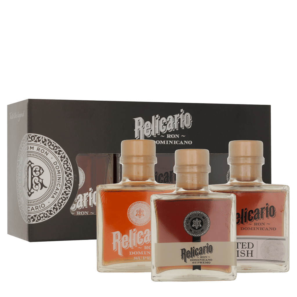 Relicario Trio Pack (3X20Cl Bottles) 60cl Rum