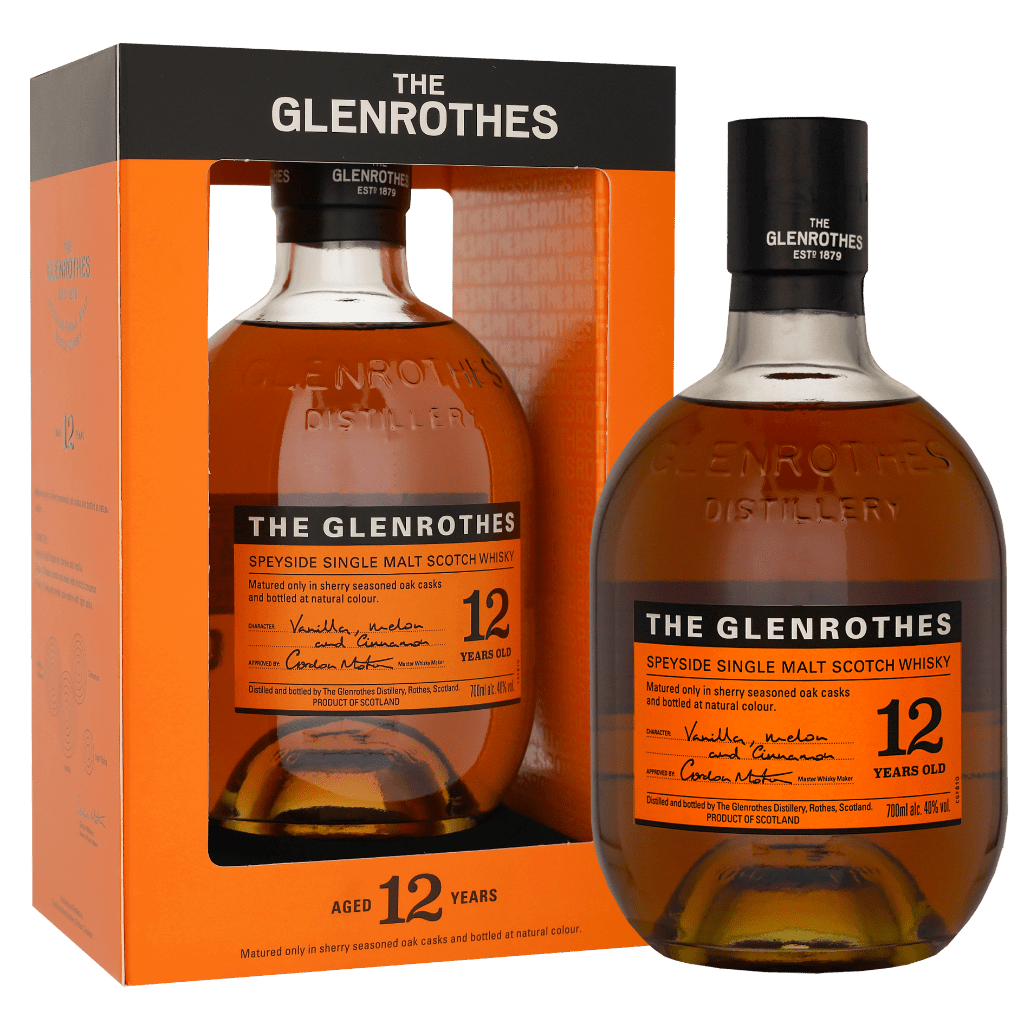 The Glenrothes 12 Years 70cl Single Malt Whisky + Giftbox