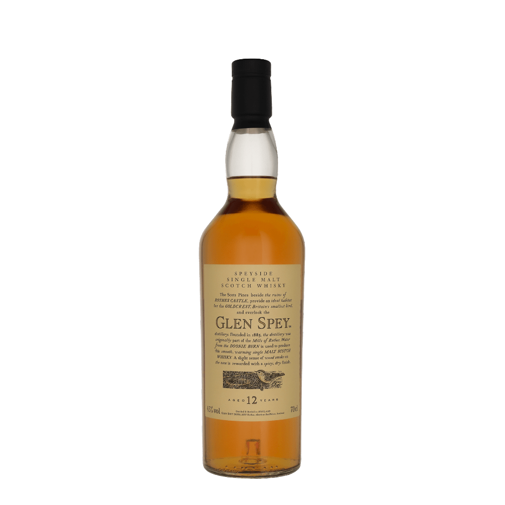 Glen Spey 12 Years - Flora & Fauna 70cl Single Malt Whisky