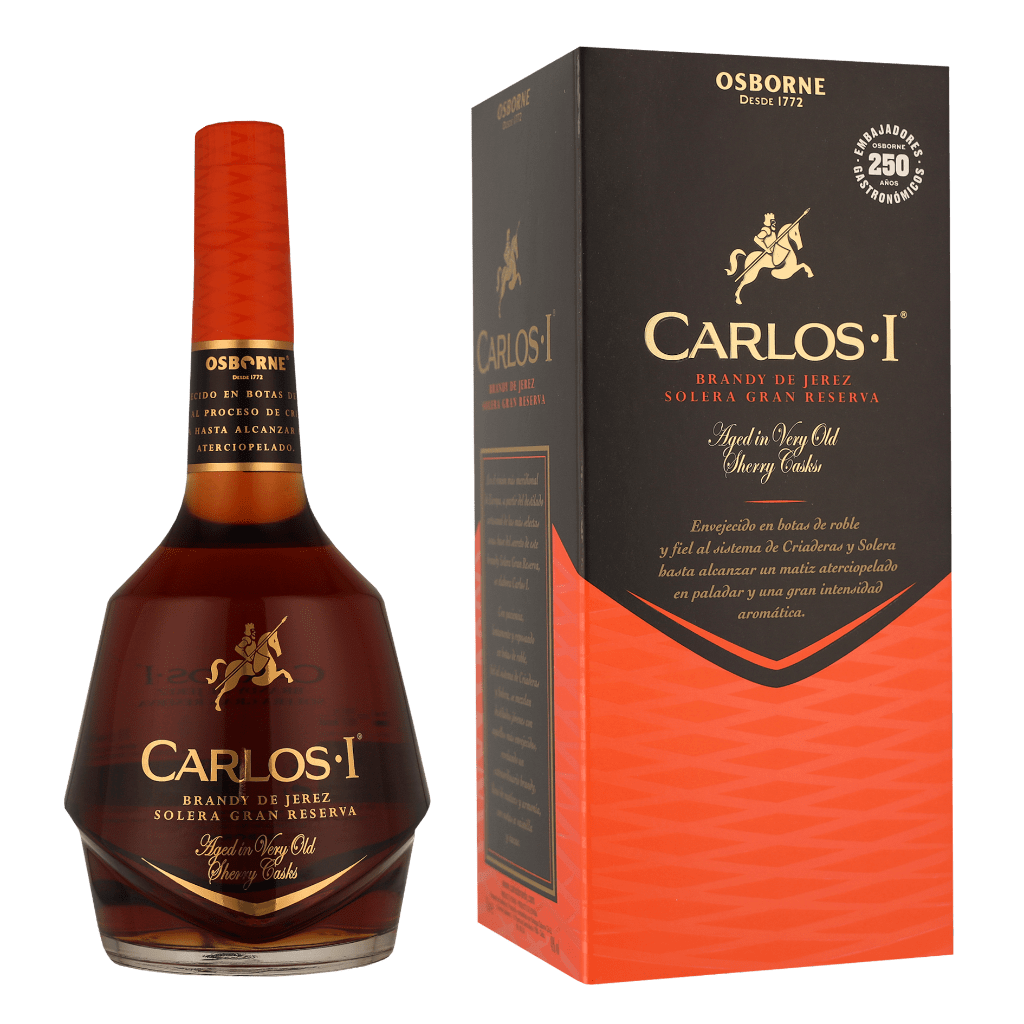 Carlos I Solera Gran Reserva 70cl Brandy + Giftbox