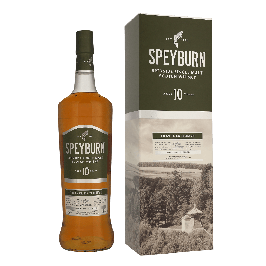 Speyburn 10 Years 1ltr Single Malt Whisky + Giftbox