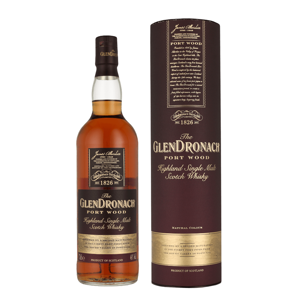 The Glendronach Port Wood 70cl Single Malt Whisky + Giftbox