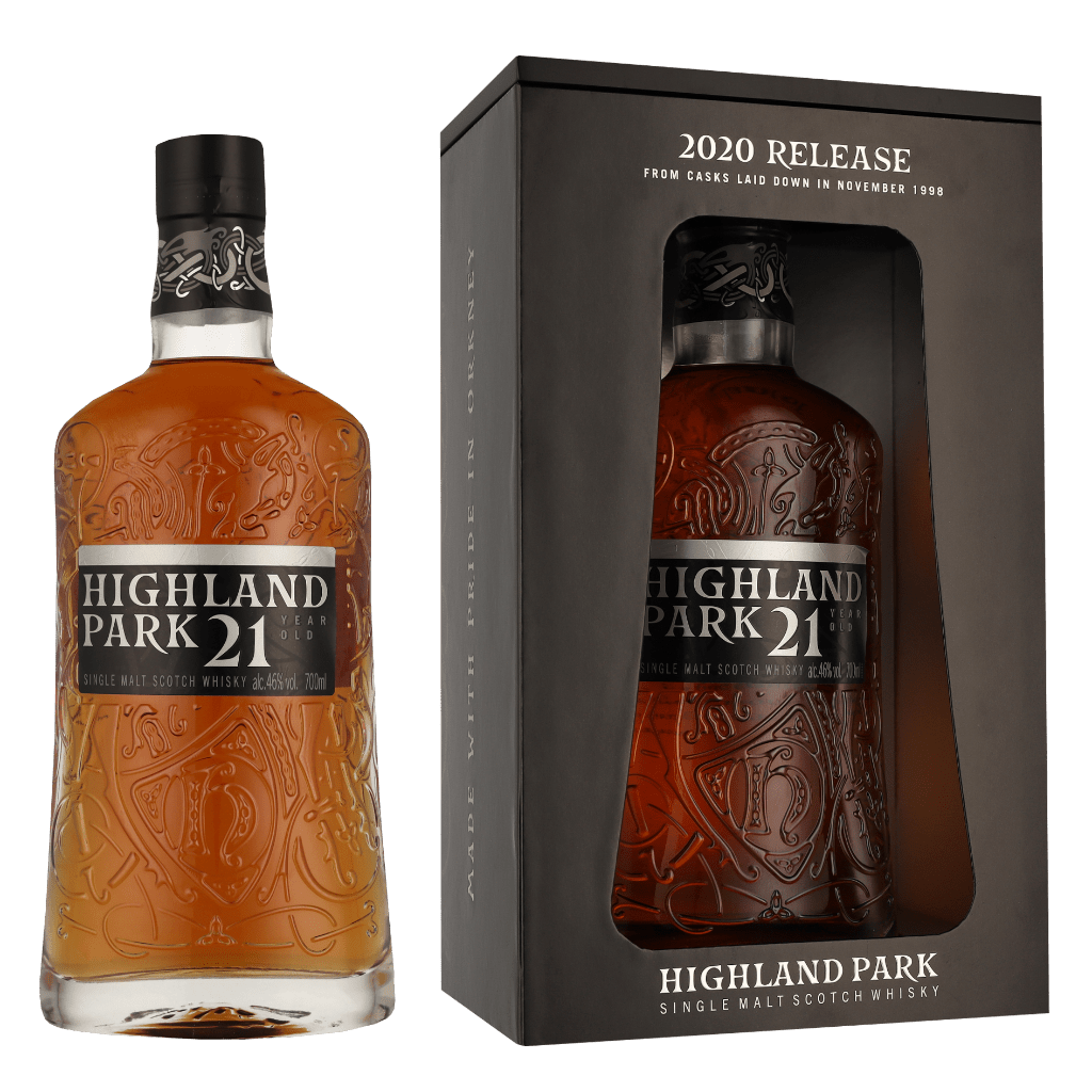 Highland Park 21 Years 70cl Single Malt Whisky + Giftbox